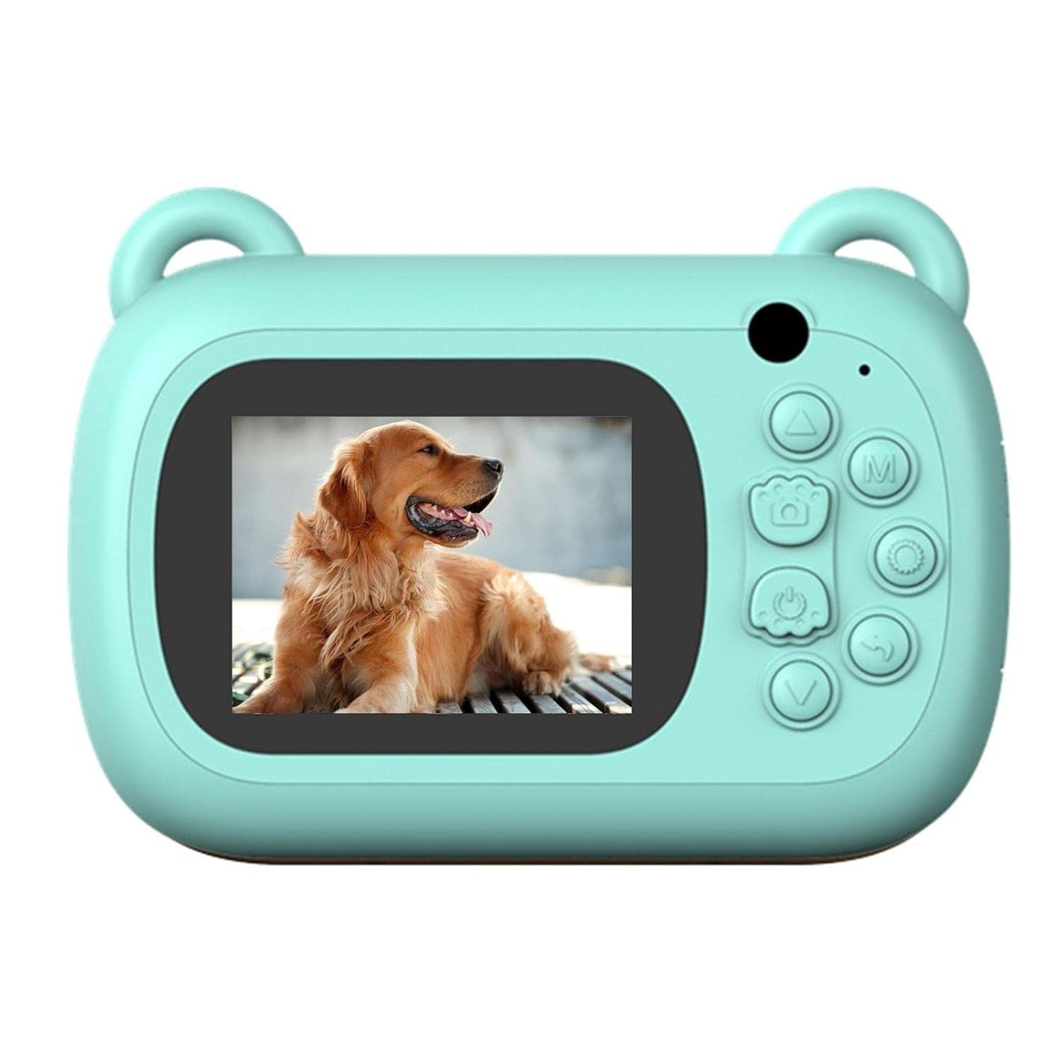 Camera Instantanee pentru Copii, Flippy, Camera Frontala + Selfie, cu Functie de Printare, Cablu USB-C, Bluetooth,