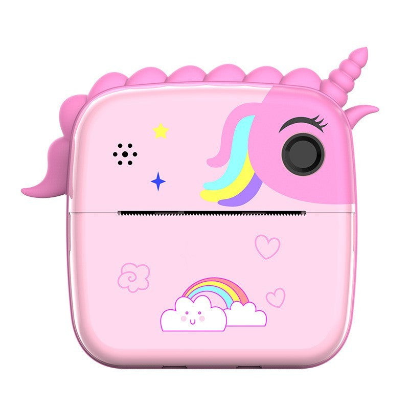 Camera Instantanee pentru Copii, Flippy, Camera Frontala + Selfie, cu Functie de Printare, Cablu USB-C, Bluetooth,