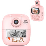 Camera Instantanee pentru Copii, Flippy, Camera Frontala + Selfie, cu Functie de Printare, Cablu USB-C, Bluetooth,