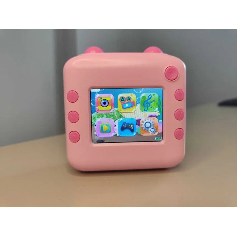 Camera Instantanee pentru Copii, Flippy, cu Functie de Printare, Cablu USB-C, Bluetooth, compatibil iOS/Android,
