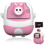 Camera Instantanee pentru Copii, Flippy, cu Functie de Printare, Cablu USB-C, Bluetooth, Compatibil iOS/Android, Camera