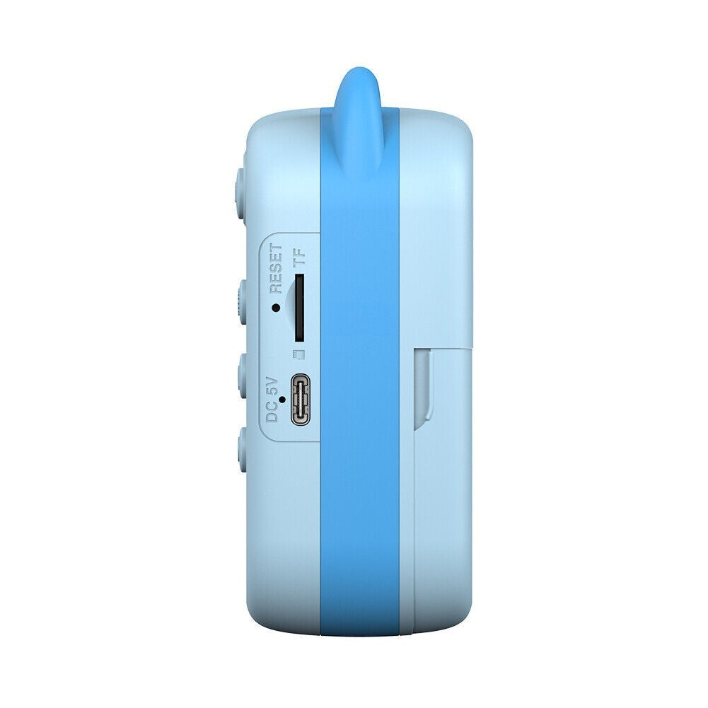 Camera Instantanee pentru Copii, Flippy, cu Functie de Printare, Camera Frontala + Selfie, Cablu USB-C, Bluetooth,