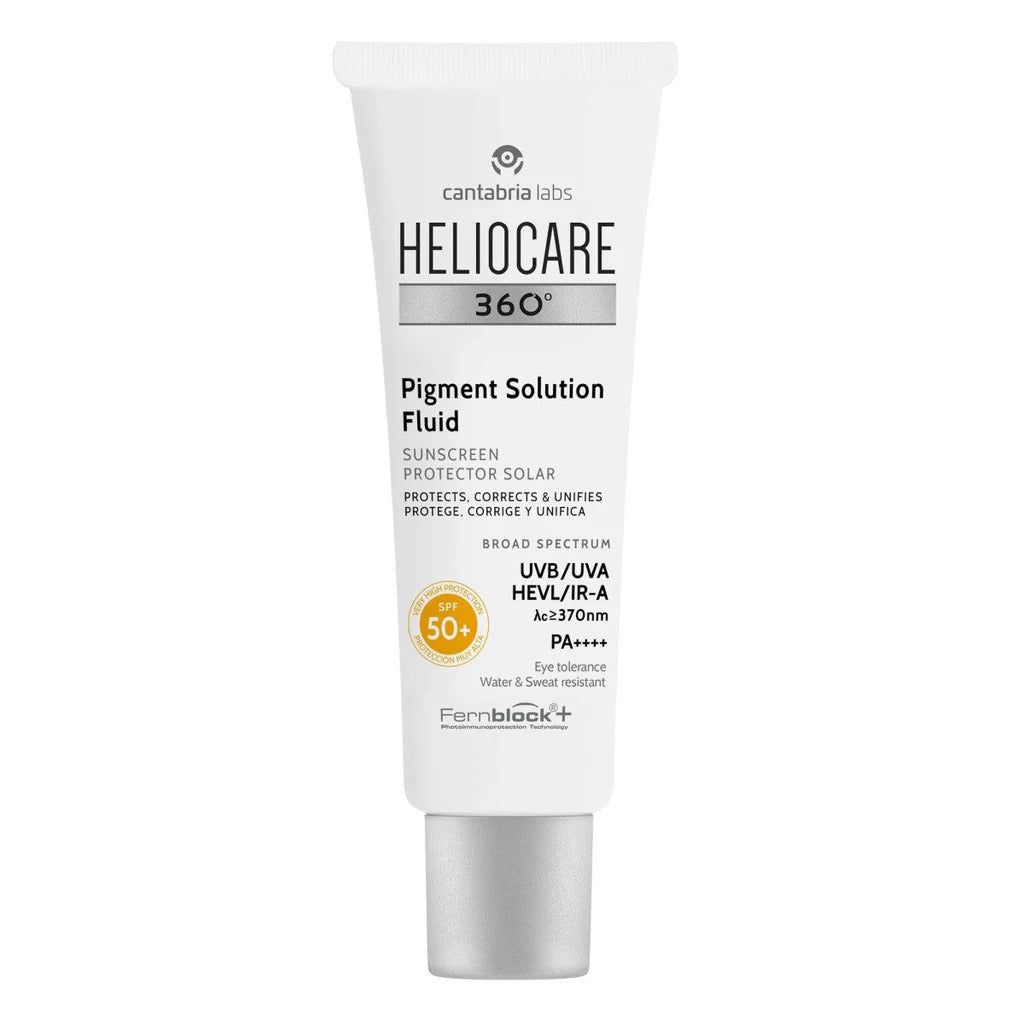 Cantabria Labs, Heliocare 360º Pigment Solution, Protecție solară, Fluid de protecție solară, SPF 50+, 50 ml
