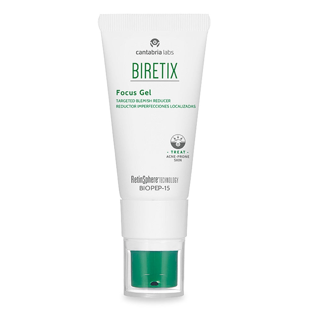 Cantabria Labs, Biretix, Anti-imperfecțiuni, Gel de tratament local, Pentru pielea predispusă la acnee, Pentru față, 15 ml