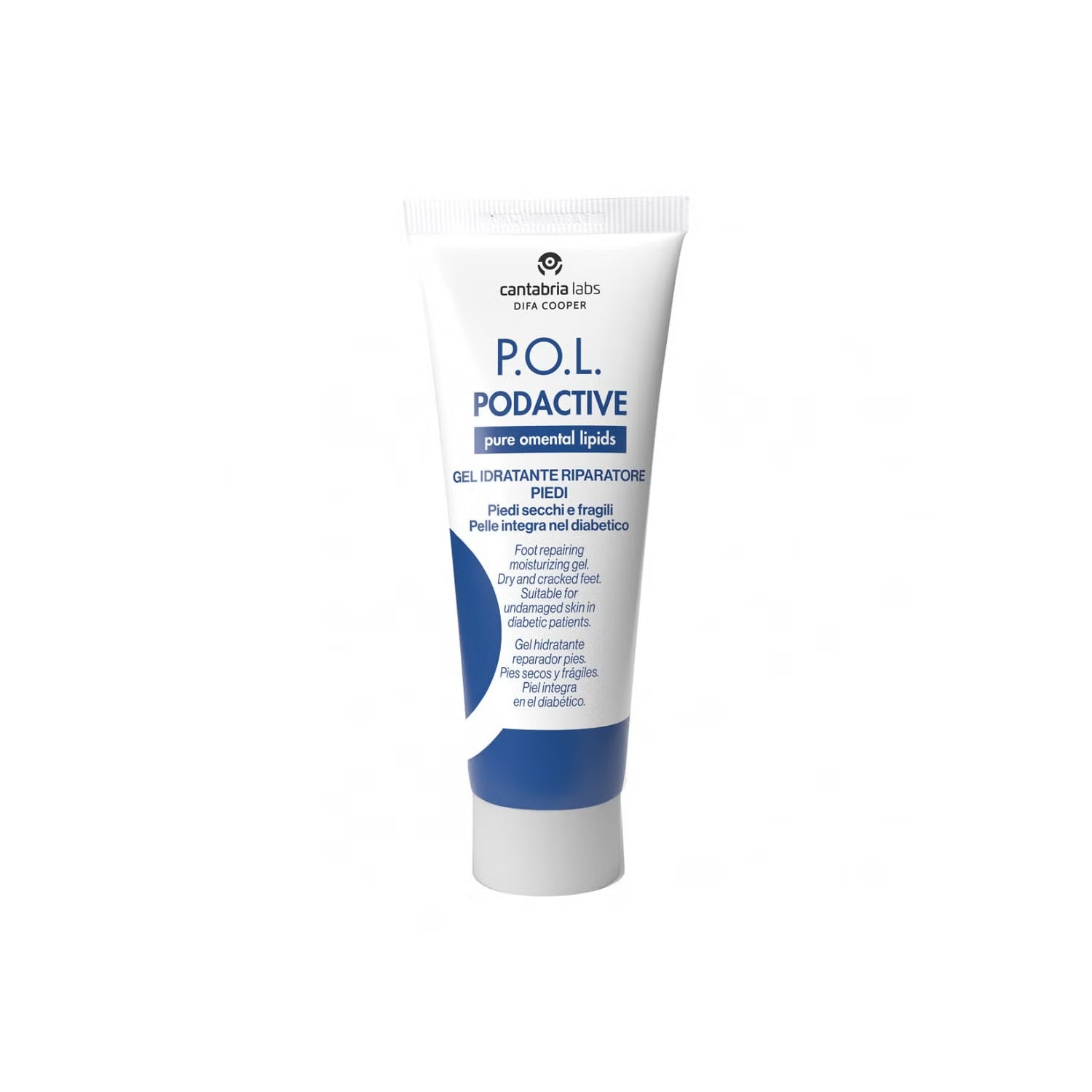 Cantabria Labs, P.o.l. Podactive, Reparator, Cremă pentru picioare, 75 ml
