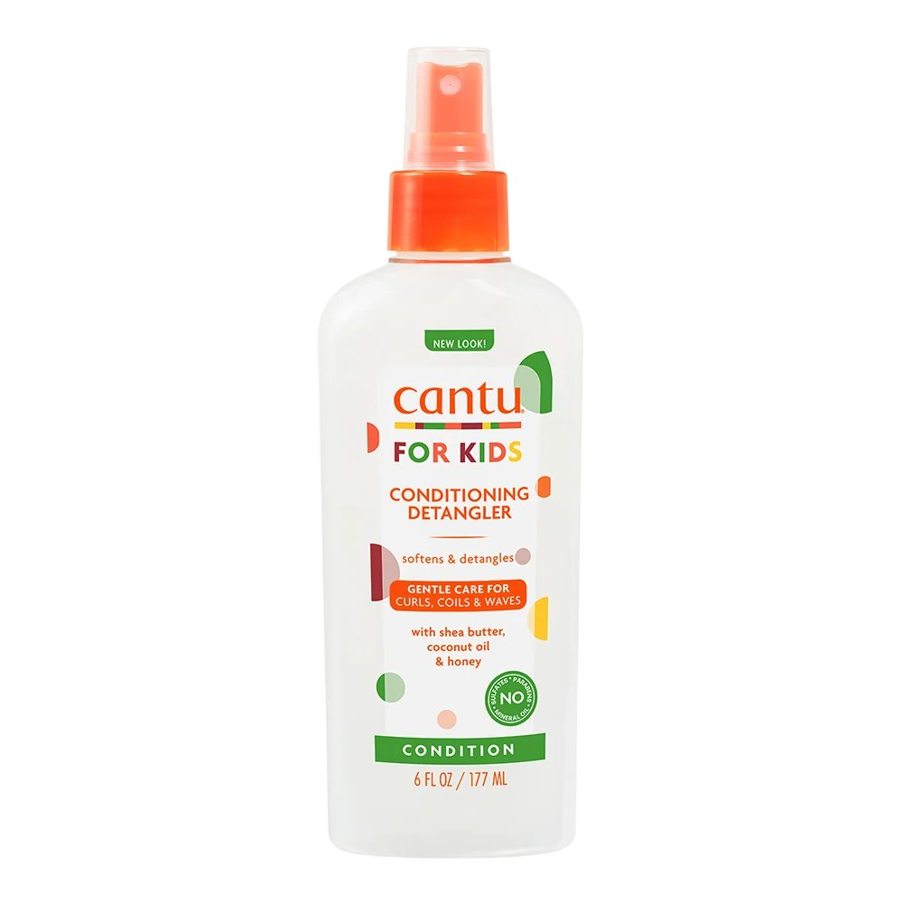Cantu, Care For Kids, Unt de shea, Balsam de păr fără clătire, Descurcare, 177 ml