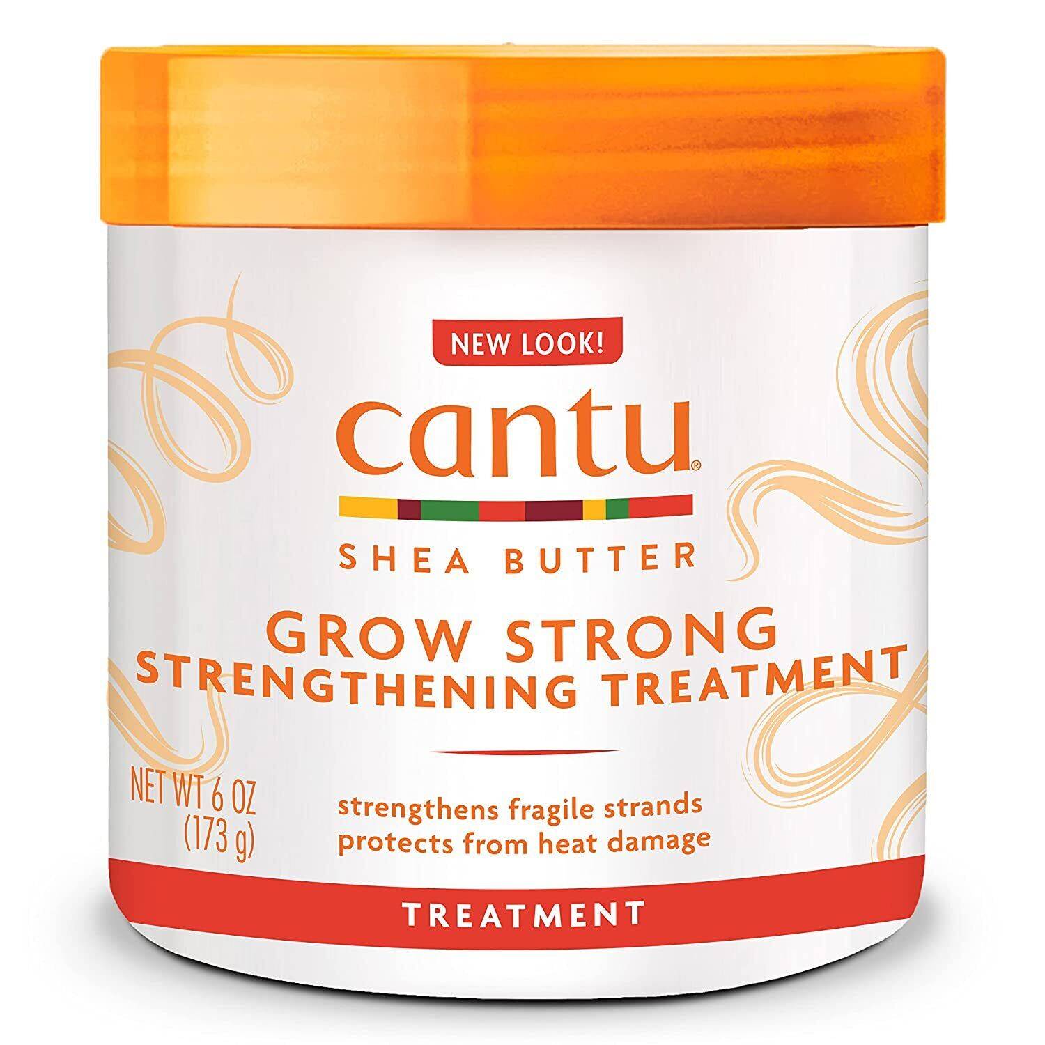 Cantu, Grow Strong, Unt de shea, Tratament cu cremă pentru păr, Pentru întărire, 173 g - Olmarkt
