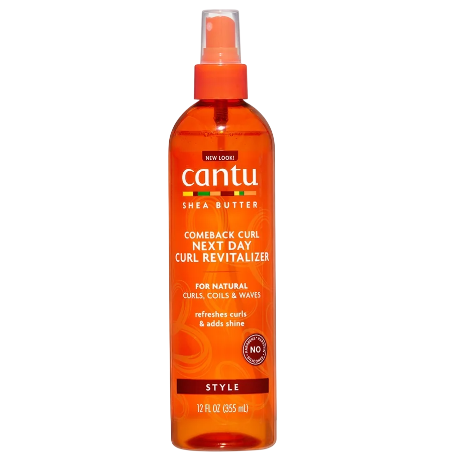 Cantu, Next Day Curl, Unt de shea, Balsam de păr fără clătire, Revitalizare, 355 ml