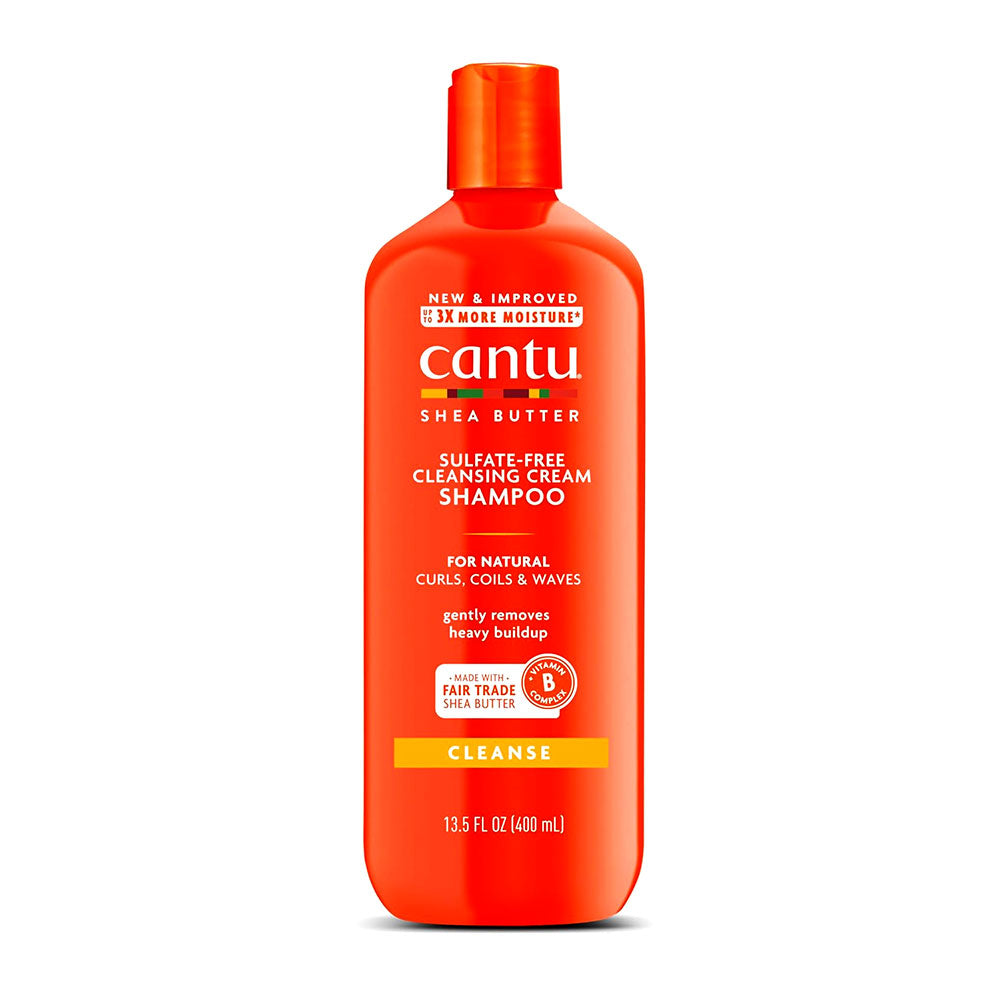 Cantu, Shea Butter, Șampon pentru păr, Curățare blândă, 400 ml