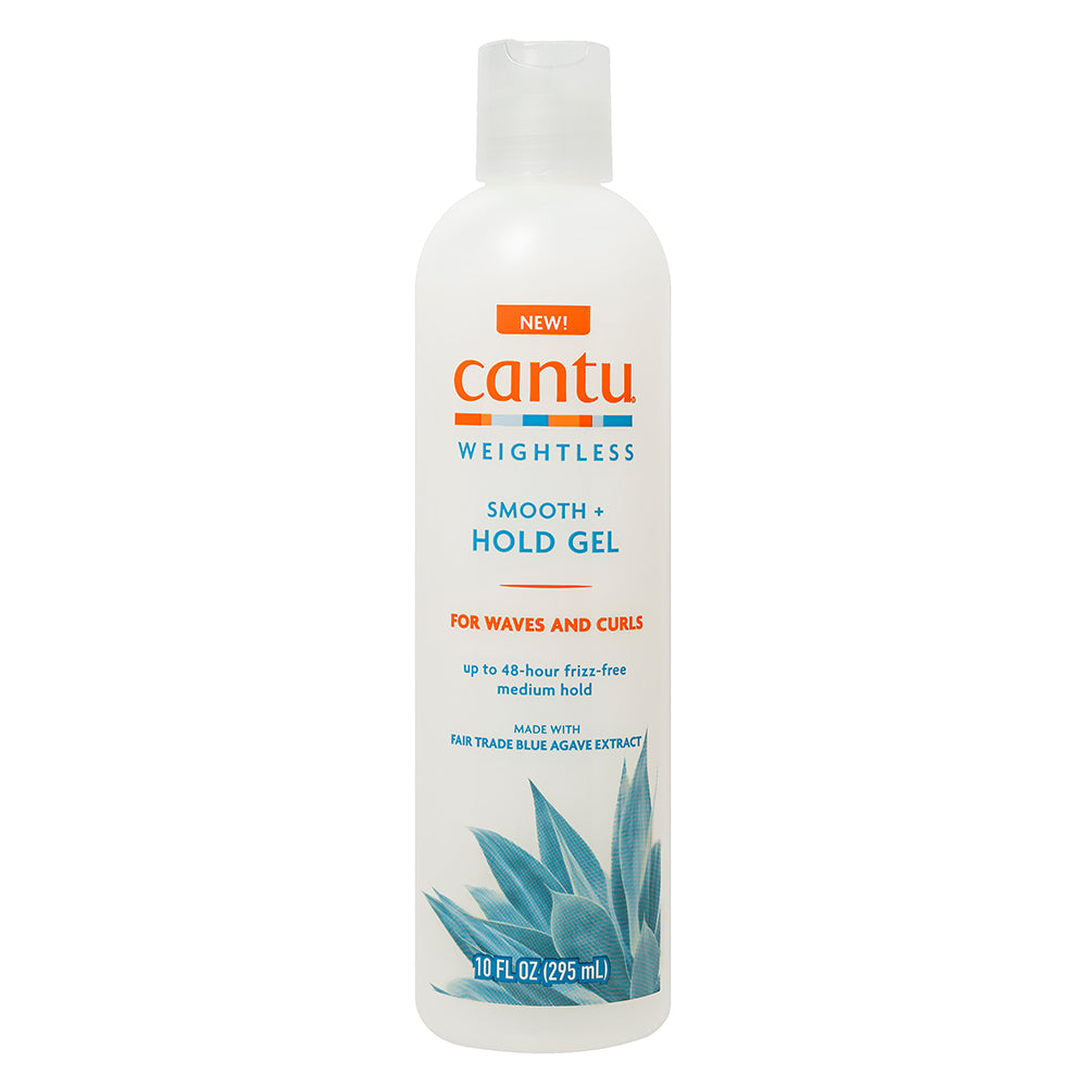 Cantu, Weightless Smooth + Hold, Agave, Gel de coafat, Anti-încâlcire, Fixare medie, 295 ml