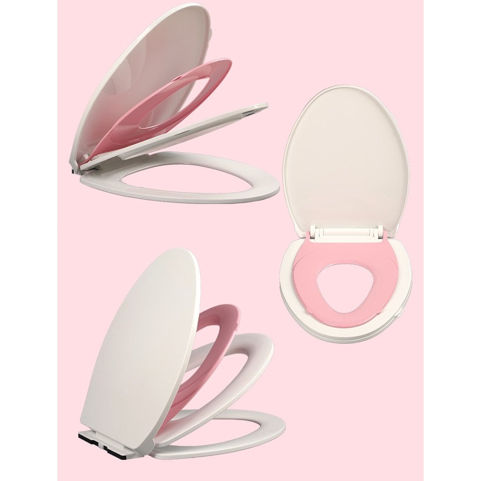 Capac de Toaleta cu Reductie 3 in 1, Flippy, pentru Copii +3 Ani si Adulti, Coborare Lenta si Silentioasa, Instalare