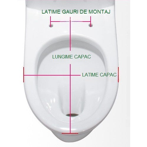 Capac de Toaleta cu Reductie 3 in 1, Flippy, pentru Copii +3 Ani si Adulti, Coborare Lenta si Silentioasa, Instalare