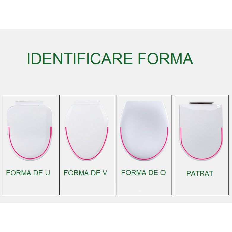Capac de Toaleta cu Reductie 3 in 1, Flippy, pentru Copii +3 Ani si Adulti, Coborare Lenta si Silentioasa, Instalare