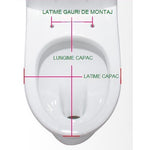 Capac de Toaleta cu Reductie 3 in 1, Flippy, pentru Copii +3 Ani si Adulti, Coborare Lenta si Silentioasa, Instalare