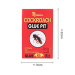 Capcana Adeziva pentru Gandaci, Flippy, Non-Toxic, cu Atractant, pentru Interior, Rosu