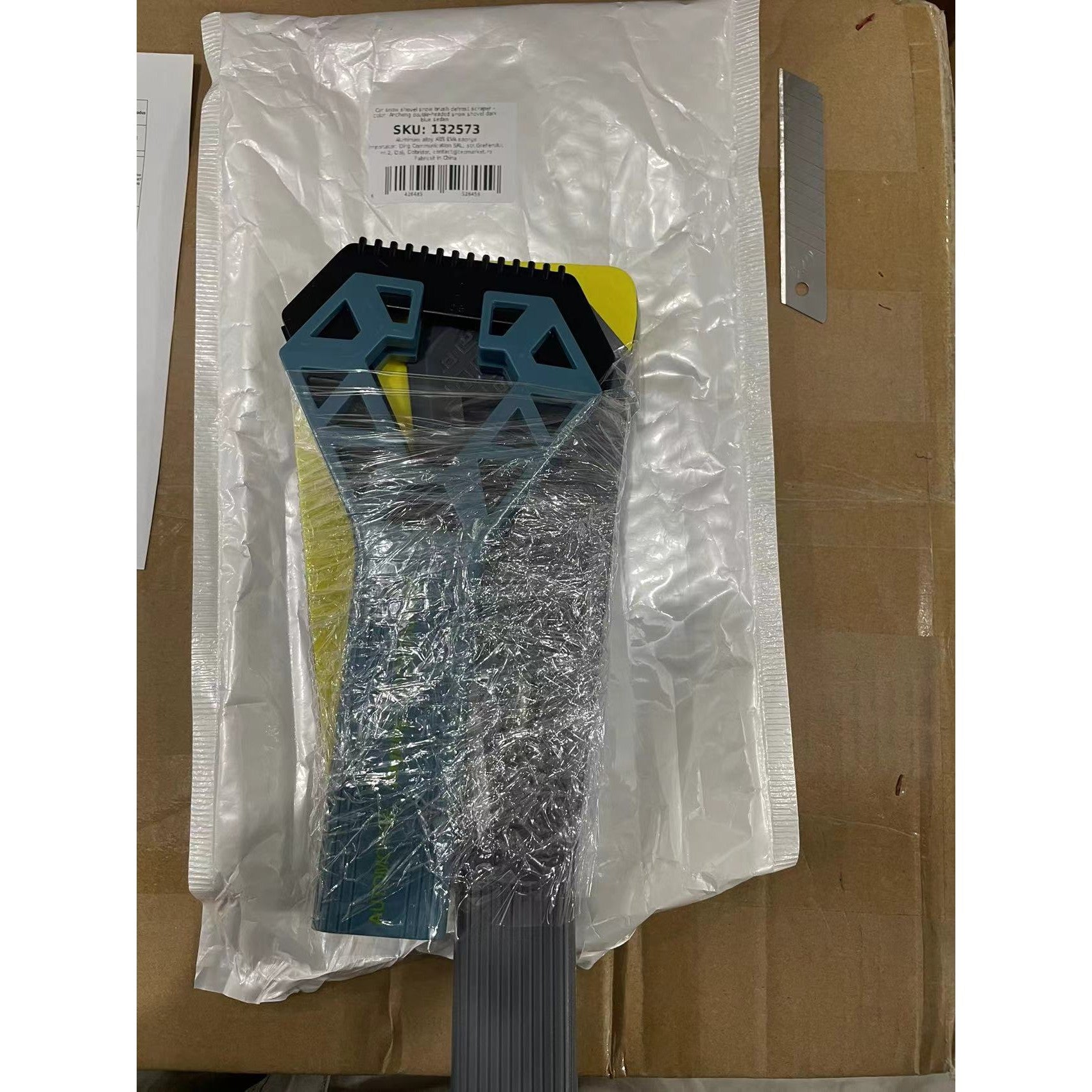 Racleta Auto pentru Zapada cu Doua Capete, Flippy, Universala, Deszapezire Masina, cu Maner, Ergonomica, Detasabila,