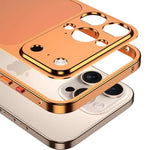 Carcasa Metalica, Flippy, Compatibila Apple iPhone 14 Pro Max, Creeaza Aspect de iPhone 17 Pro Max, Unibody Mat,