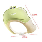 Casca de Dus, Flippy, Previne Scurgerea Apei si Samponului pe Fata, 0-12 Ani, Ajustabila, din TPE+PP, 20 x 23 cm, Model