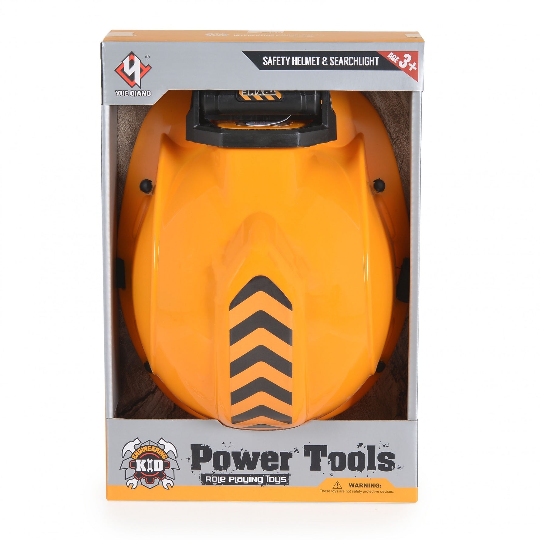 Casca Protectie cu Lanterna de Jucarie pentru Copii, Flippy, Material Plastic, Interactiv, Distractiv, 29.5x19.5x6.5