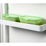 Caserola din Silicon, Flippy, Pliabila, 1L, 18.8 x 8 x 11.5 cm, Rezistenta Temperaturi Extreme, Verde