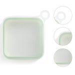 Caserola pentru sandwich Flippy, din silicon si polipropilena, portabil, usor de curatat, capac anti-scurgere,