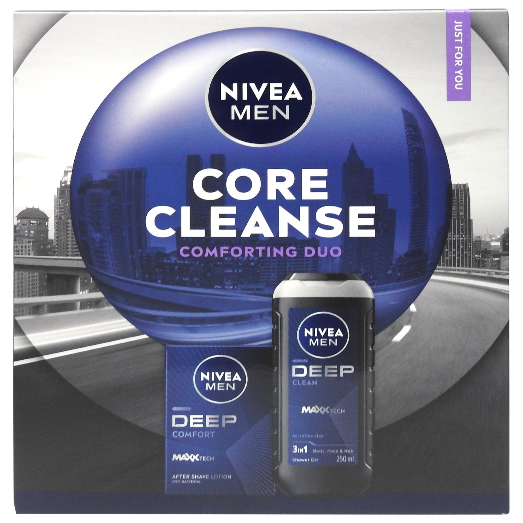 Caseta Cadou, Nivea, Aftershave 100, Gel de Dus 250 Cleanse Comforting