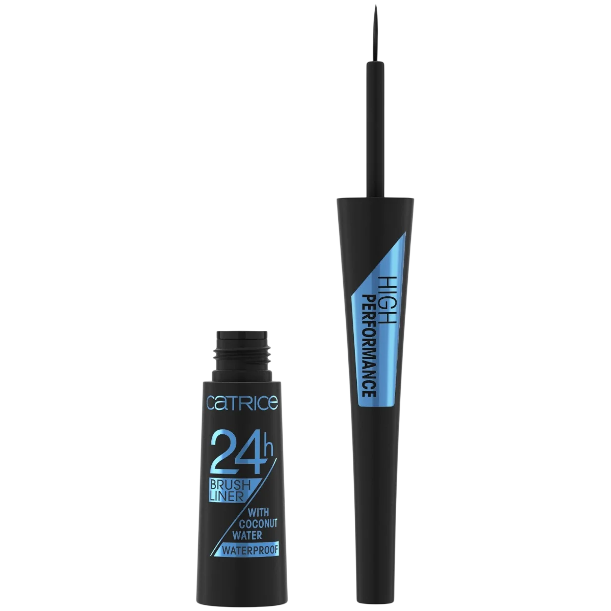 Catrice, 24h Brush Liner, Rezistent la apă, Perie, Mat, Tuș de ochi lichid, 010, Ultra Black, 3 ml