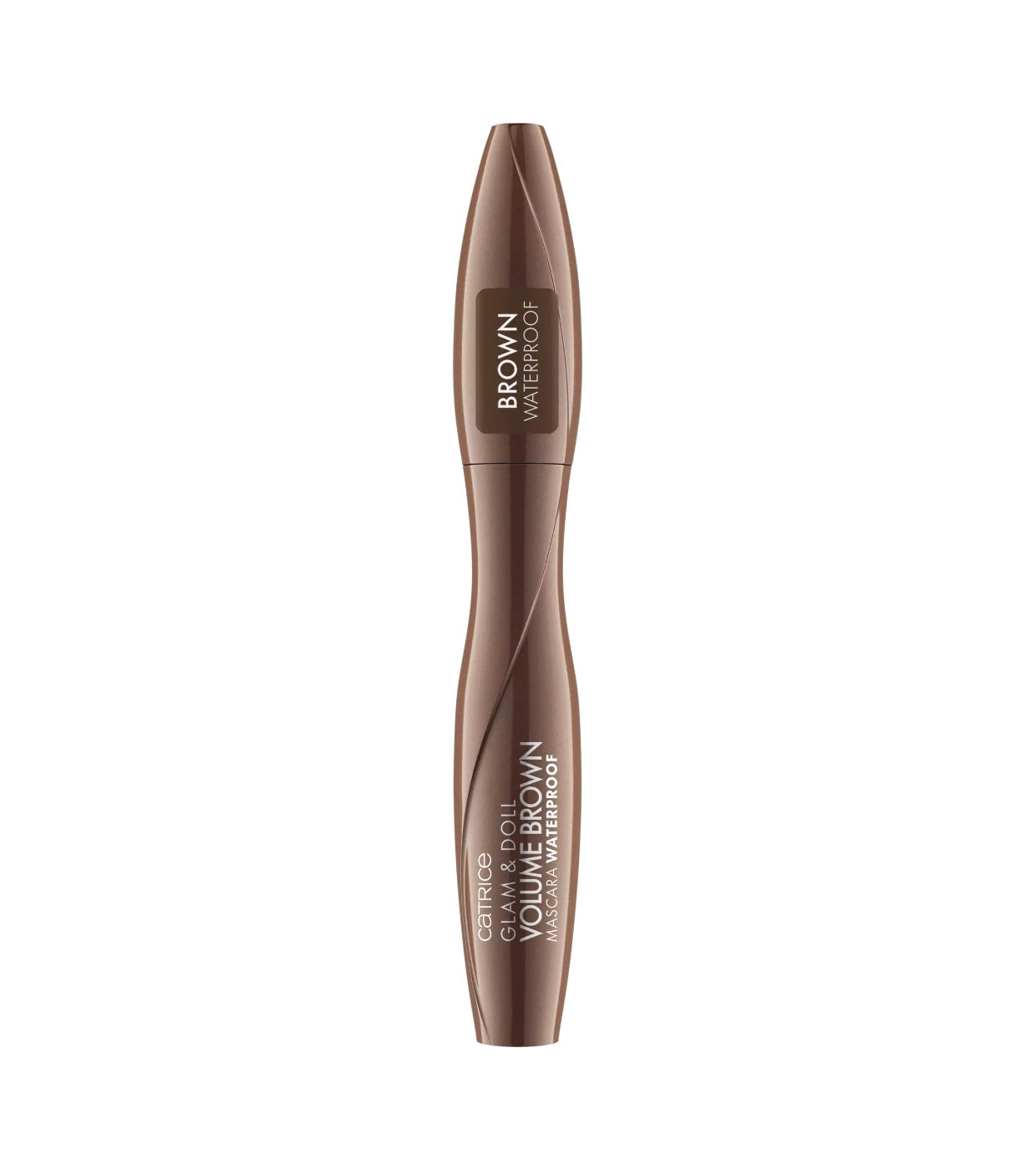 Catrice, Glam & Doll, Rezistent la apă, Volumizare, Mascara, Maro, 10 ml