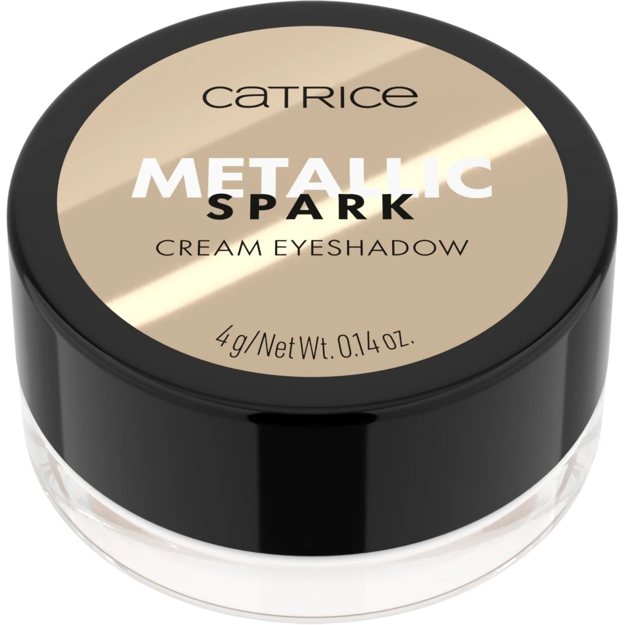 Catrice, Metallic Spark, Strălucitor, Fard de ochi cremos, 010, Champagne Chic, 4 g