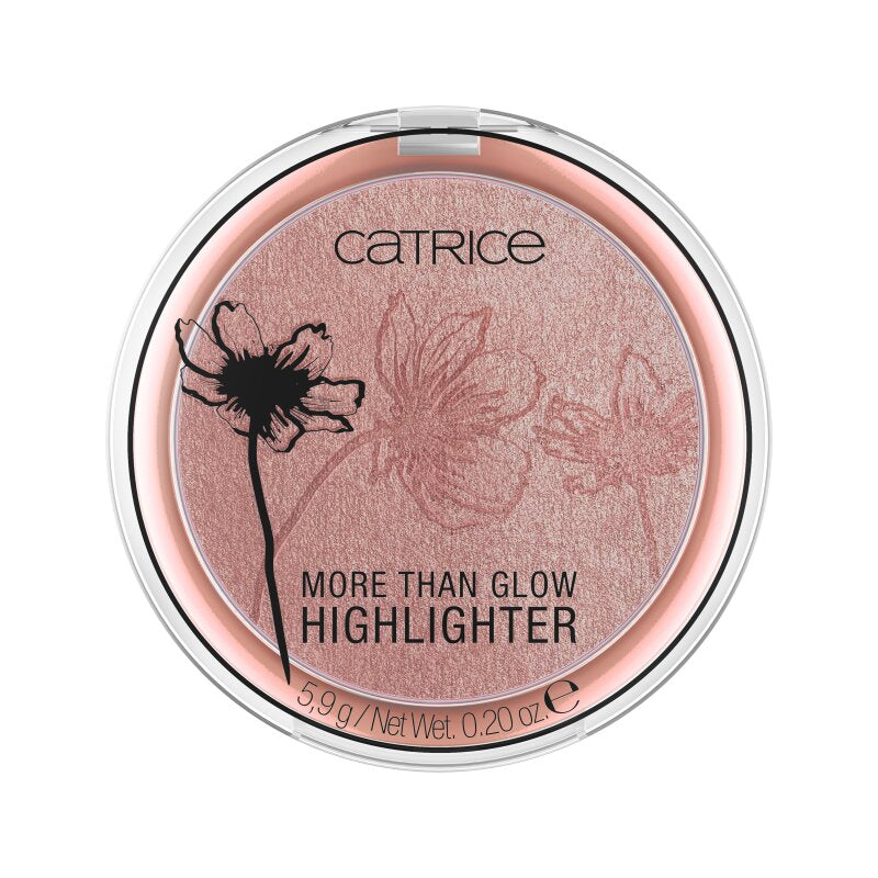 Catrice, More Than Glow, Luminos, Compact de fard și iluminator, 040, Absolute Blushin' Bright, 5.9 g