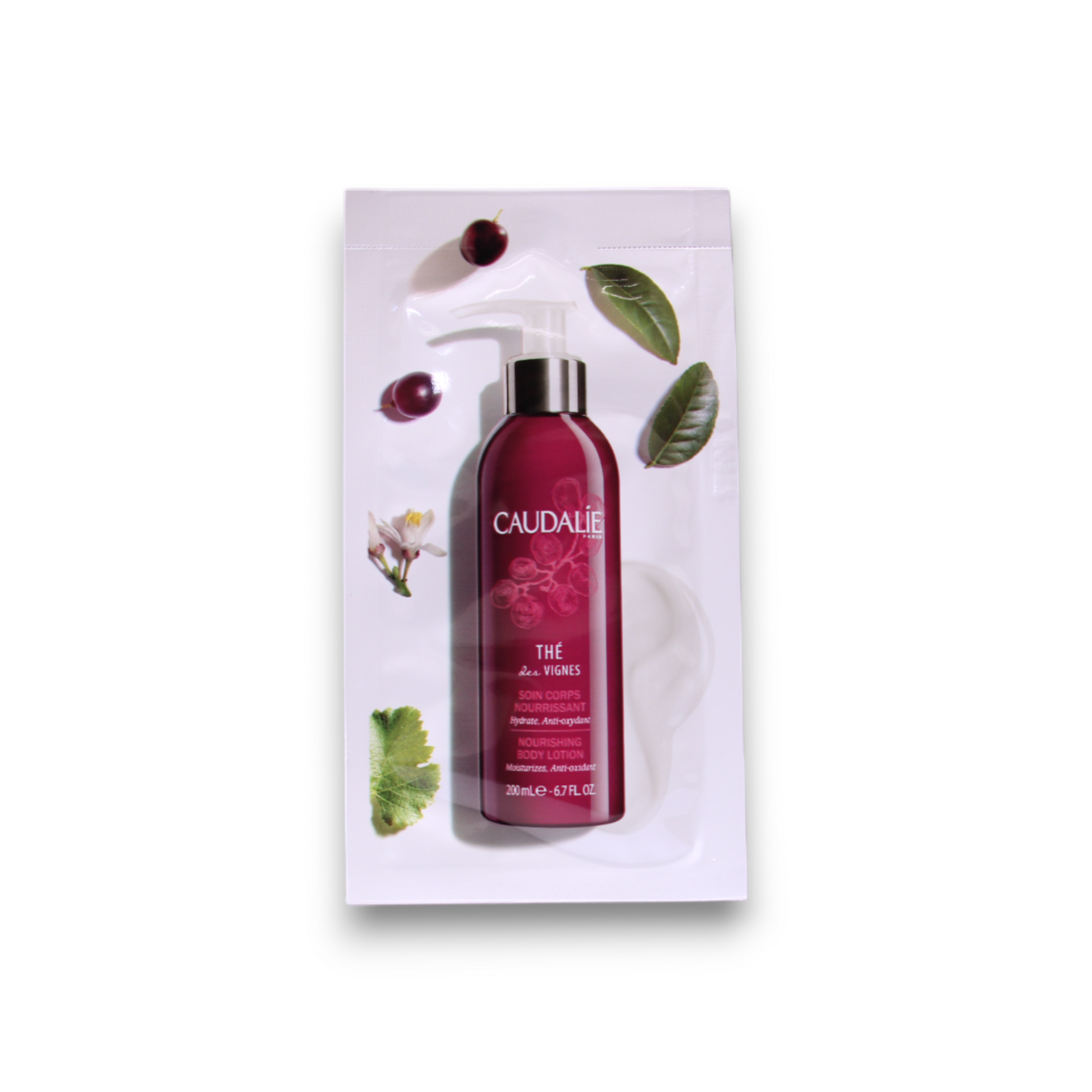Caudalie, The Des Vignes, Zi & Noapte, Loțiune de corp, 7 ml *Mostră - Olmarkt