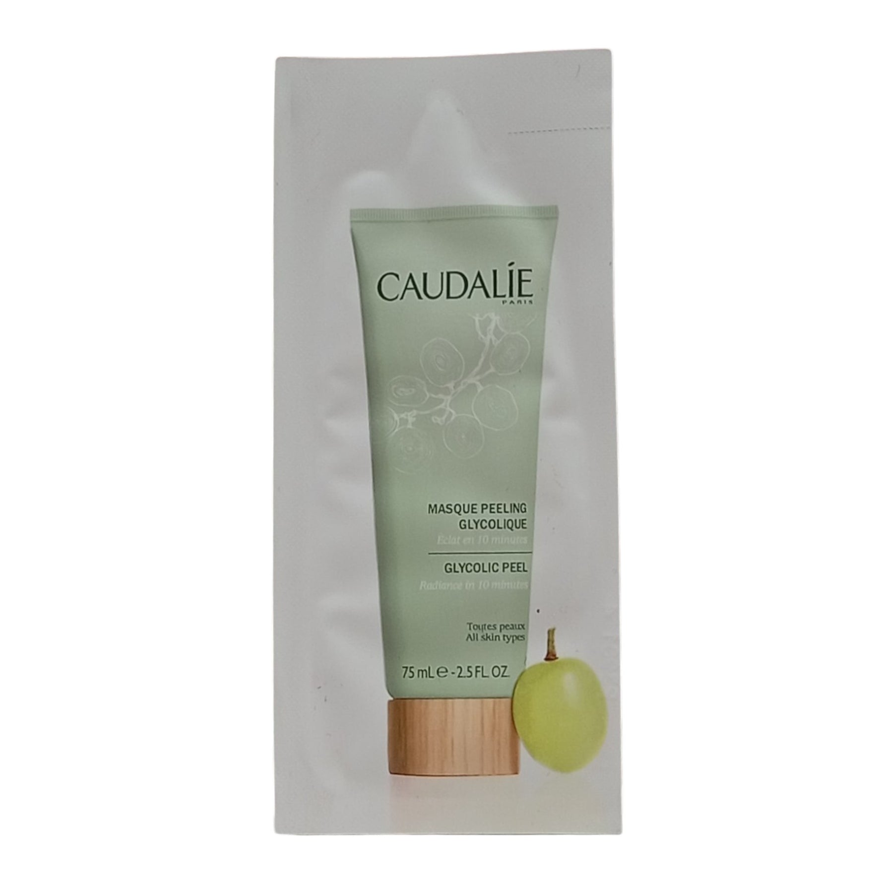 Caudalie, Vinoperfect, Acid glicolic, Luminare, Săptămânal, Mască cremă, Pentru față, 3 ml *Mostră - Olmarkt