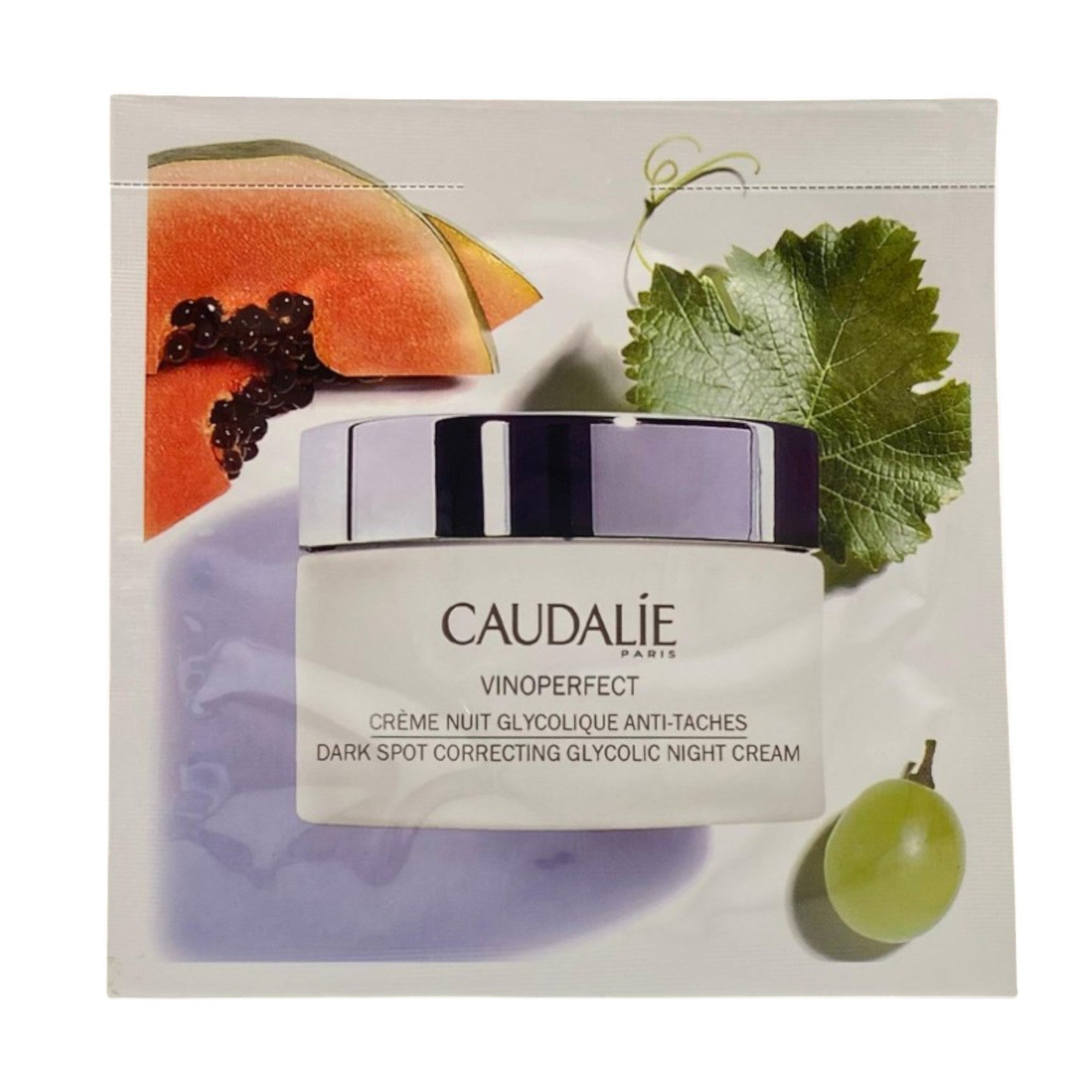 Caudalie, Vinoperfect, Natural, Anti Pete, Noapte, Smântână, Pentru față, 2 ml *Mostră - Olmarkt