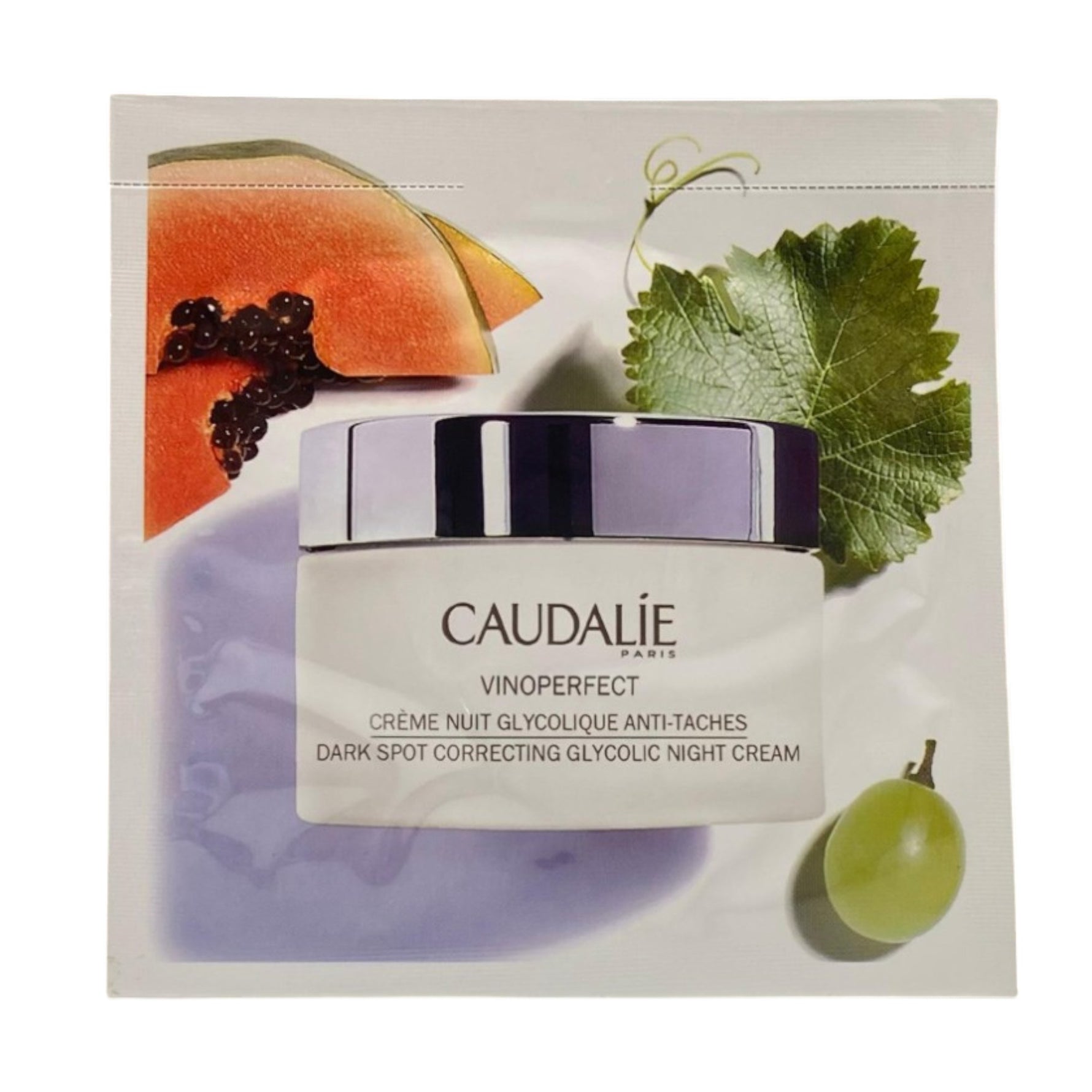 Caudalie, Vinoperfect, Natural, Anti Pete, Noapte, Smântână, Pentru față, 2 ml *Mostră - Olmarkt