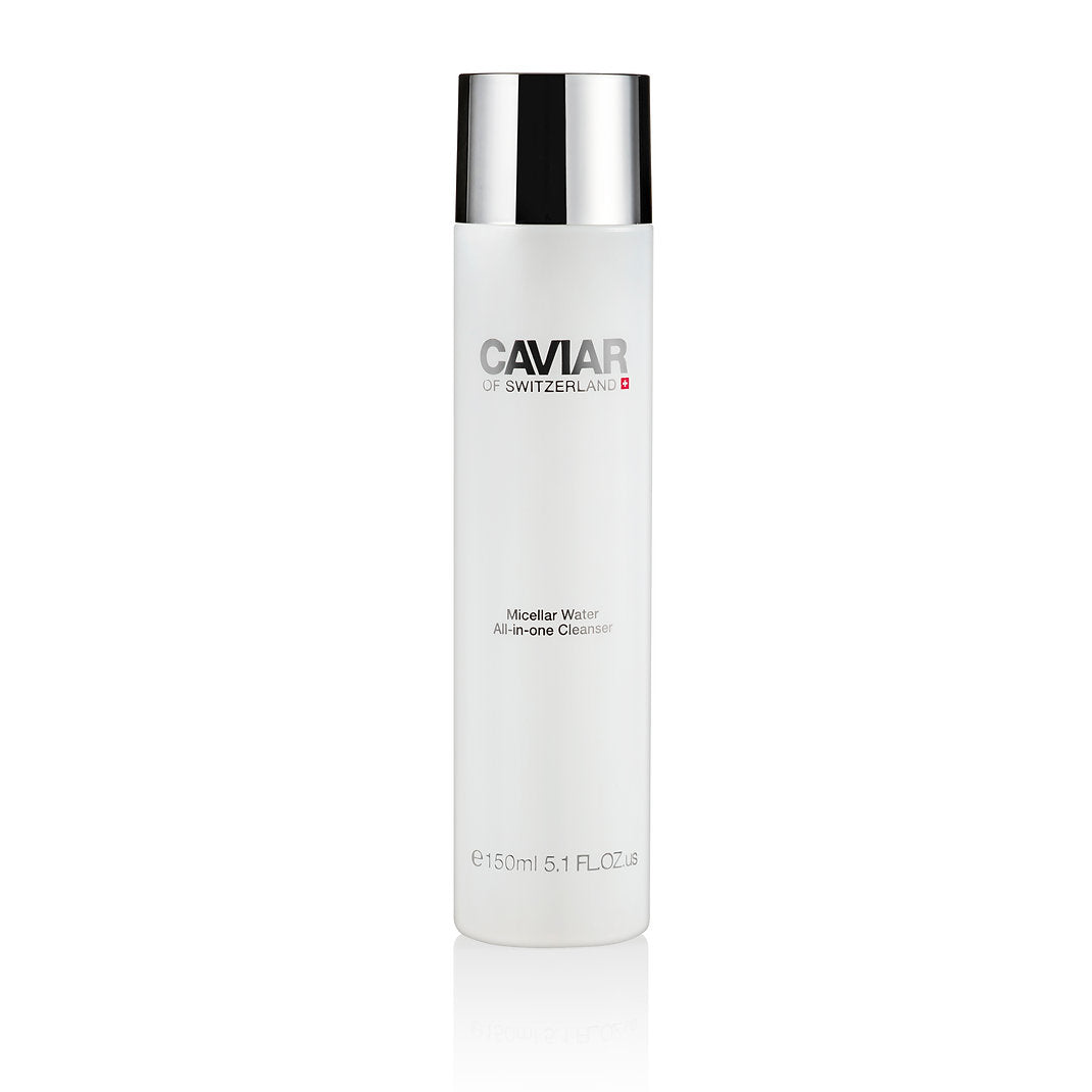 Caviar Of Switzerland, All-In-One, Curățare, Apă micelară, Toate tipurile de piele, 150 ml