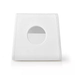 Ceas cu alarma Nedis incarcator wireless Qi lumina multicolora alb
