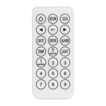 Ceas desteptator digital LED 3D alb 128mm 5V USB telecomanda Home LTC 05