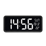 Ceas gigant de masa /perete cu LED cu termometru 37x16x3.9cm Home LTCJUMBO