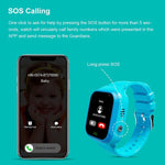 Ceas SmartWatch Pentru Copii, Flippy, Motto LT36, Localizare GPS, Buton SOS, Apel video, Mesaje vocale si text, Camera