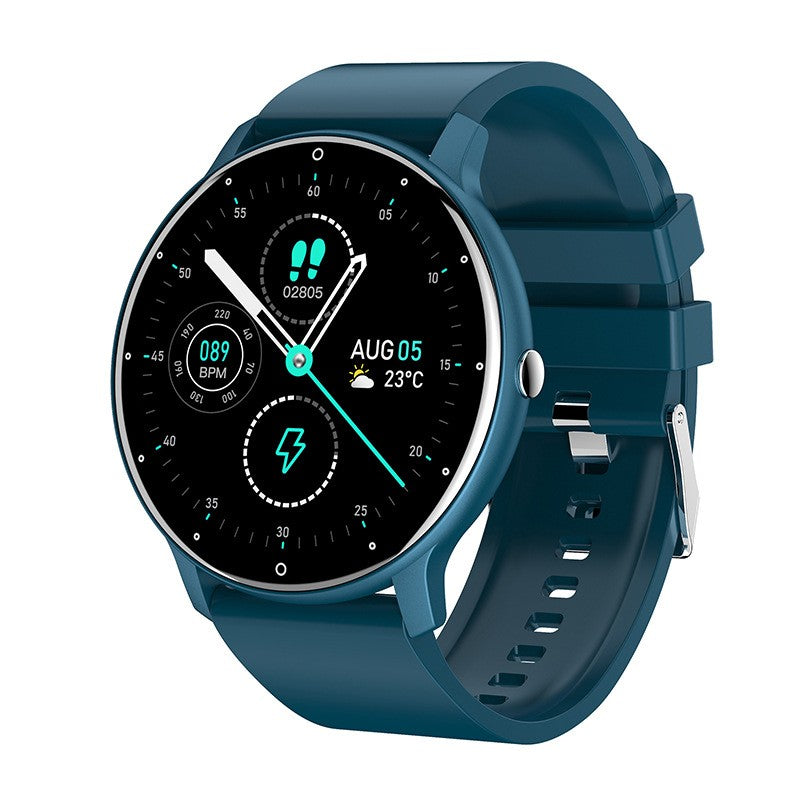 Ceas smartwatch si bratara fitness Flippy ZL02D, oxigen, ritm cardiac, pedometru, notificari, IP67, Compatibil cu