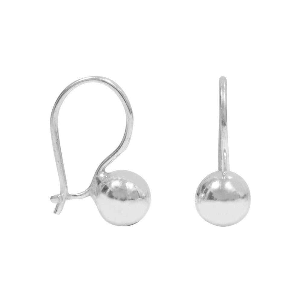 Cercei Din Argint 925, Jolie Silver, Model Tortiță Cu Bilă, 1.65 g