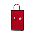 Cercei din Argint 925, Jolie Silver, pentru Dama, Model Stea de Mare, 0.92 g, Design Elegant si Romantic, Argintiu