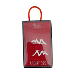 Cercei din Argint 925, Jolie Silver, pentru Dama, Model Sarpe pe Lob cu Pietre, 2.87 g, Design Modern si Elegant,