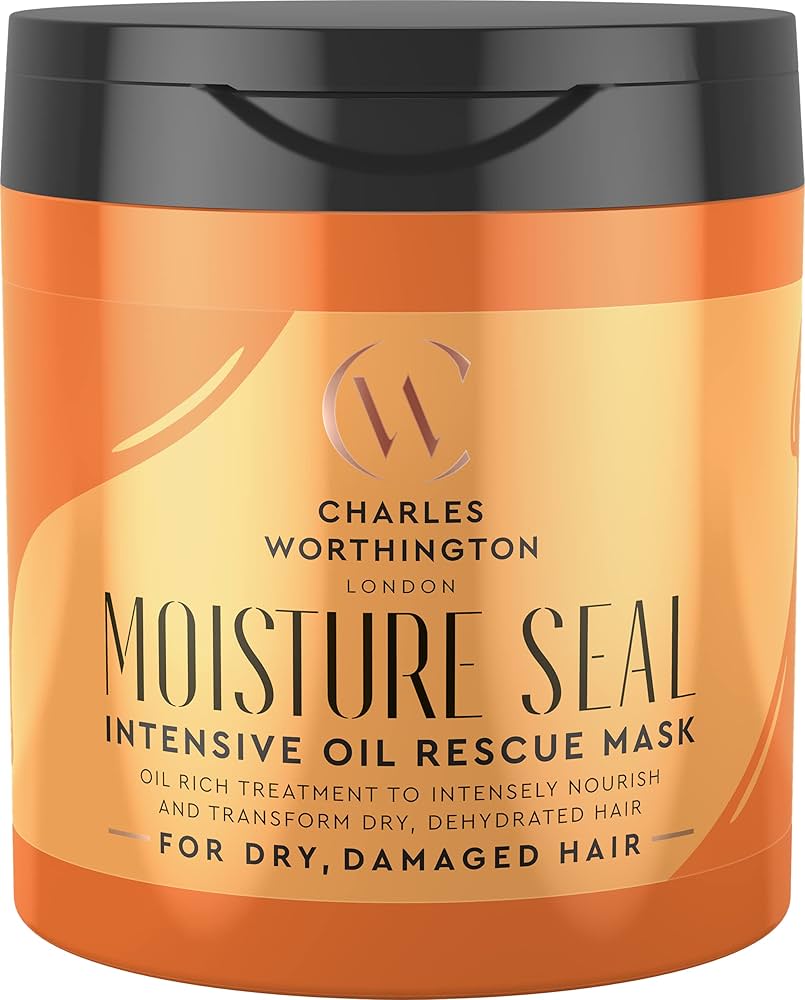 Charles Worthington, Moisture Seal Intensive, Mască cremă pentru tratamentul părului, Pentru hidratare, 160 ml