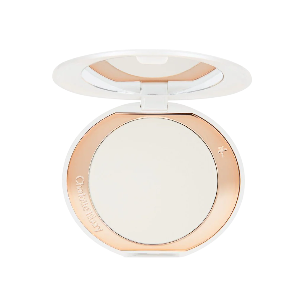 Charlotte Tilbury, Airbrush Flawless, Iluminare, Pudră compactă, Mediu echitabil, 9 g