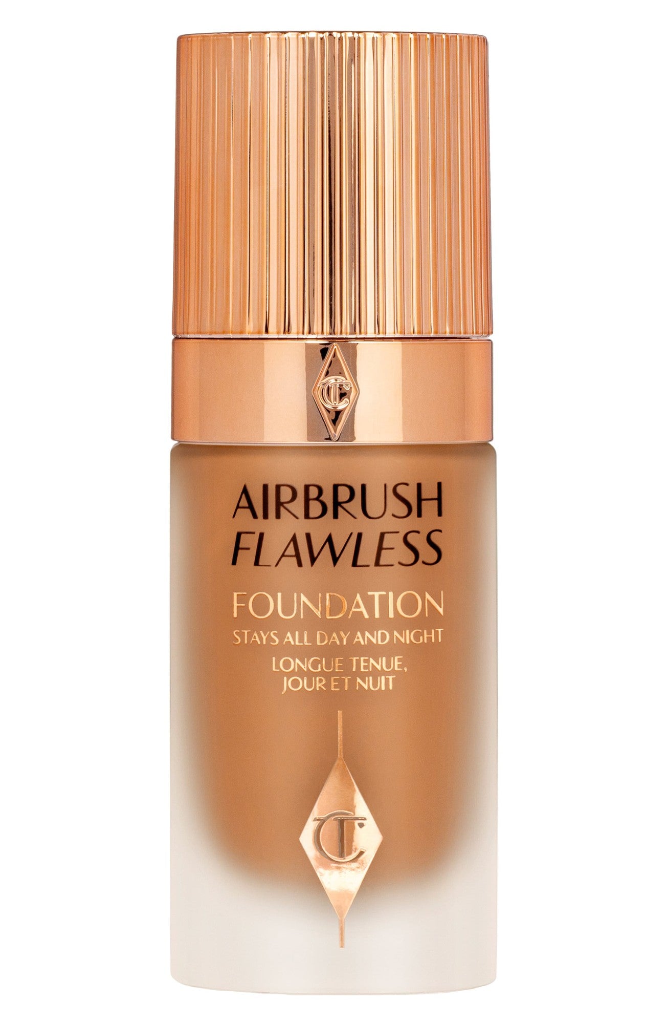 Charlotte Tilbury, Airbrush Flawless, Purtare îndelungată, Fond de ten cremos, 12, Tare, 30 ml