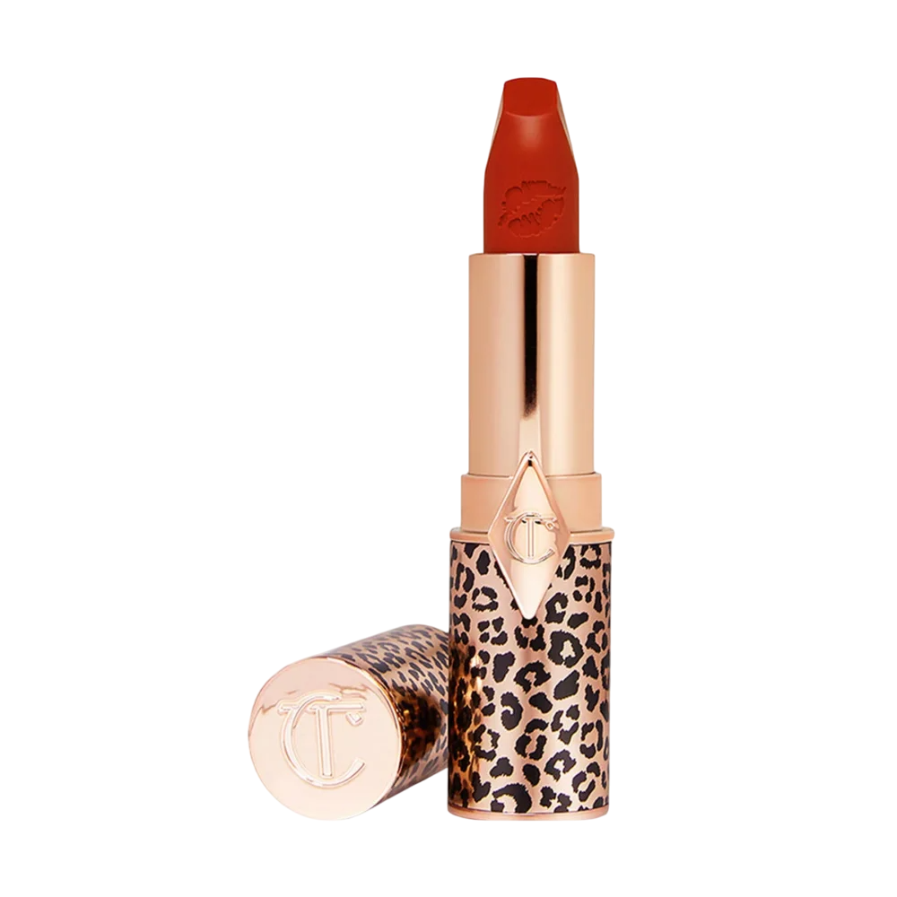Charlotte Tilbury, Hot Lips 2, Ruj cremos, Susan Roșu Fierbinte, Reincărcabilă, 3.5 g