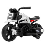 Motocicleta Electrica cu 2 Roti Mari si 2 Roti Ajutatoare, Flippy, Acumulator Incarcare, Anti-Rasturnare, Lumini,