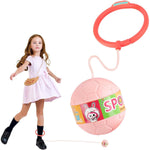 Minge pentru Sarit, Flippy, Tip Coarda Hula Hoop, Cerc 12 cm, Coarda 52 cm, Minge 12 x 11 cm, Functie Iluminat, 4-6