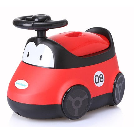Olita pentru Copii, Flippy, +1an, Portabila, Design Masinuta cu Capac, Model Prietenos, Non-Toxic, Compartiment